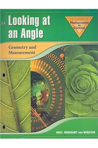 Brittanica Mathematics in Context Looking at an Angle: Geometry and Measurement