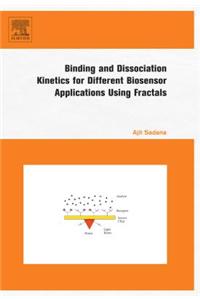 Binding and Dissociation Kinetics for Different Biosensor Applications Using Fractals