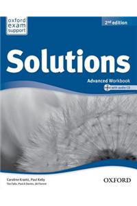 Solutions: Advanced: Workbook and Audio CD Pack