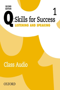 Q2e 1 Listening and Speaking Class Audio CD X3