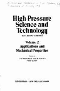 High-Pressure Science and Technology