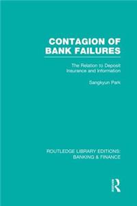 Contagion of Bank Failures (Rle Banking & Finance)