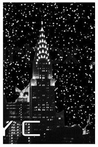 New York City space Chrysler Building
