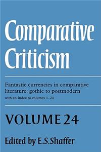 Comparative Criticism