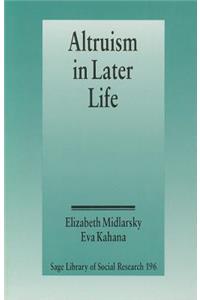 Altruism in Later Life