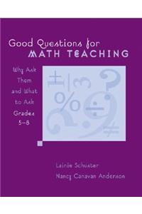 Good Questions for Math Teaching, Grades 5-8
