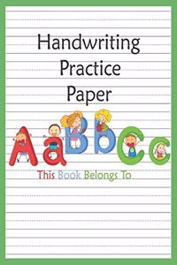Handwriting Practice Paper