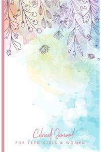 Colored Journal For Teen Girls & Women