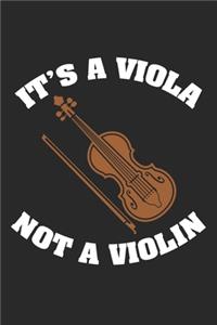 It's Viola Not Violin