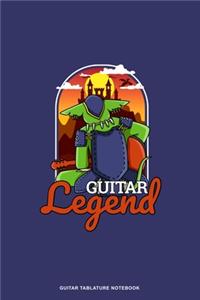 Guitar Tablature Notebook