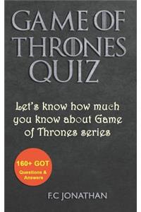 Game of Thrones Quiz