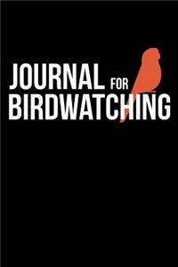 Journal For Birdwatching