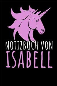 Notizbuch Von Isabell