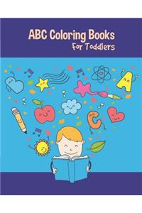 ABC Coloring Book For Toddlers