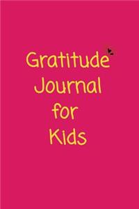 Gratitude Journal For Kids