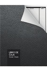 Libro De Caja - Grande + Simple