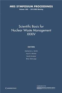 Scientific Basis for Nuclear Waste Management XXXIV: Volume 1265