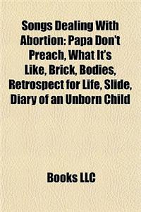 Songs Dealing with Abortion