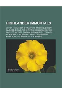 Highlander Immortals
