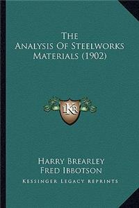 Analysis Of Steelworks Materials (1902)