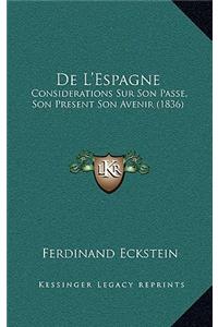 de L'Espagne