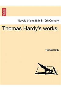 Thomas Hardy's Works.