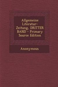 Allgemeine Literatur-Zeitung, Dritter Band