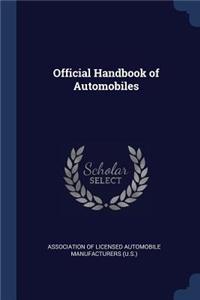 Official Handbook of Automobiles