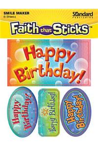 Happy Birthday! - Faith That Sticks Stickers