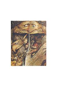 Paperblanks Mischievous Creatures Brian Froud's Faerielands Hardcover Ultra Lined Elastic Band Closure 144 Pg 120 GSM