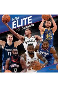 NBA Elite 2021 12x12 Wall Calendar