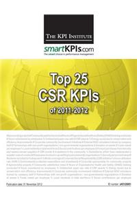 Top 25 CSR KPIs of 2011-2012