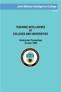 Teaching Intelligence at Colleges and Universities