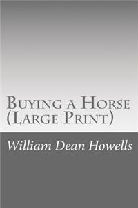Buying a Horse (Large Print)