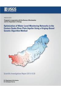 Optimization of Water-Level Monitoring Networks in the Eastern Snake River Plain Aquifer Using a Kriging-Based Genetic Algorithm Method
