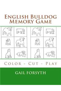 English Bulldog Memory Game