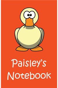 Paisley's Notebook