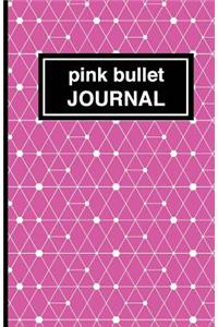 Pink Patterned Bullet Journal