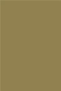 Journal Dark Tan Color Simple Plain Tan