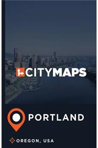 City Maps Portland Oregon, USA
