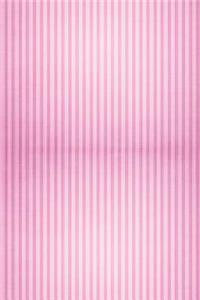 Pink Stripes Design Notebook