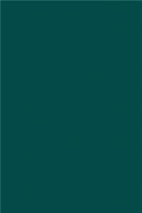 Deep Jungle Green Notebook: 150 Dot Grid Pages