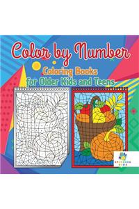 Color by Number Coloring Books for Older Kids and Teens