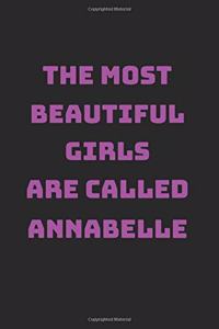 Annabelle Girl Woman Notebook