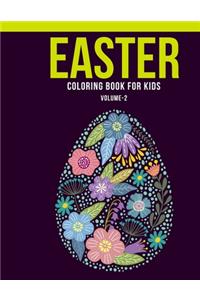 Easter Coloring Book For Kids (Volume-2)