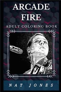 Arcade Fire Adult Coloring Book