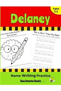 Delaney Name Writing Practice