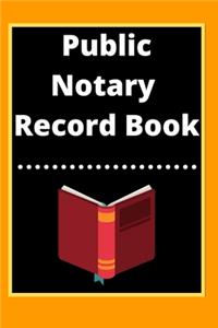Public Notary Record Book