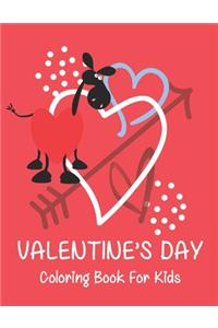Valentine's Day coloring book for kids