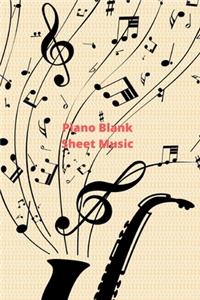 Piano Blank Sheet Music